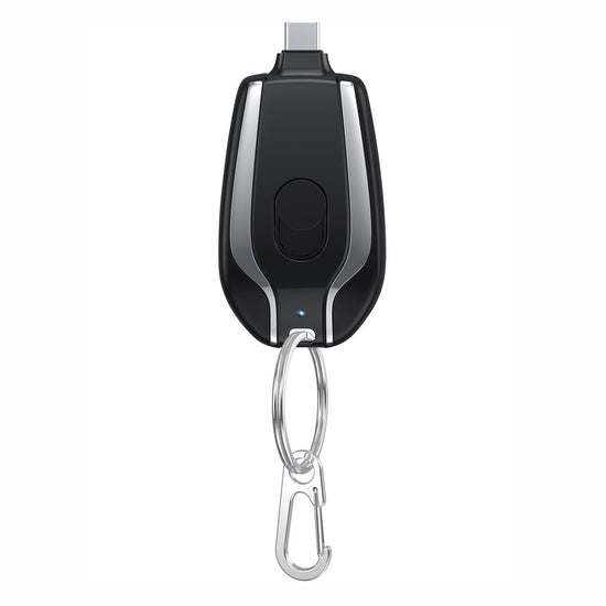 Mini Keychain Power Bank – 1500mAh Fast Charging Emergency Charger
