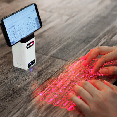 Virtual Laser Projection Keyboard – Bluetooth Wireless for Phone & Tablet