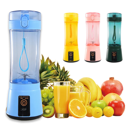 Portable USB Rechargeable Blender – 380ml Personal Fruit Juicer