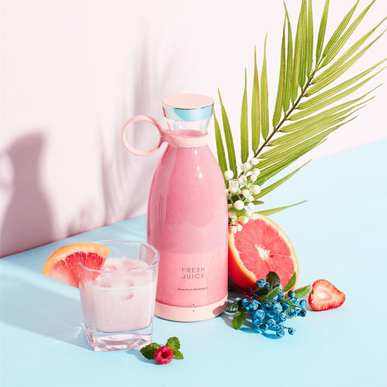 Mini USB Blender Bottle – 350ml Portable Smoothie & Juice Maker