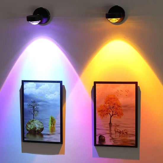 Rechargeable Wall Lamp – No-Drill Nordic Atmosphere Light